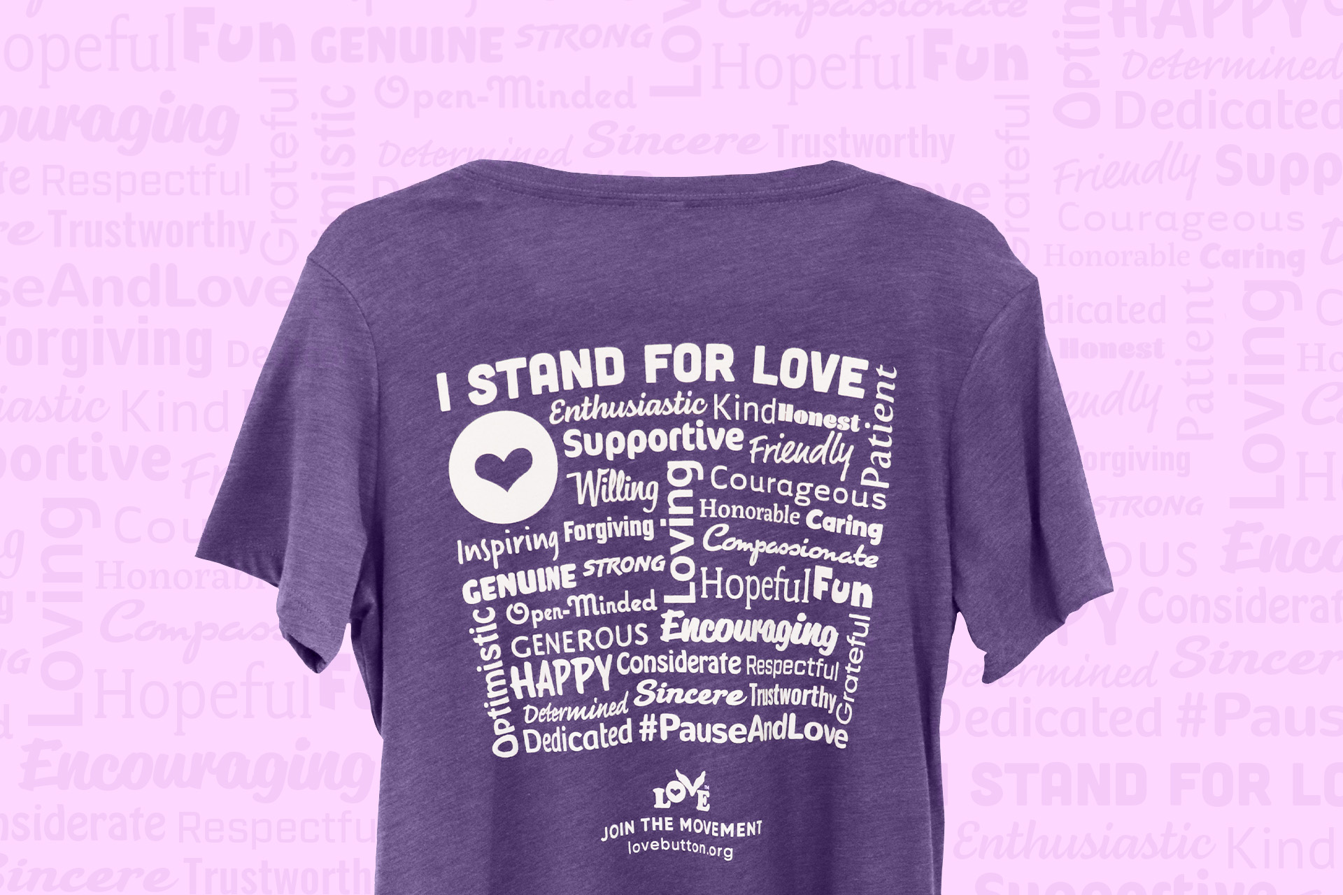 What Does It Mean to Stand for Love? - Love Button