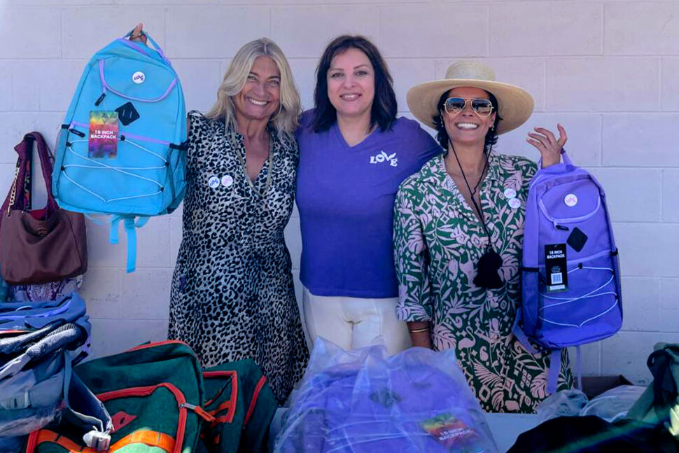 Backpacks Full of Hope with Love Button's Back to School Campaign