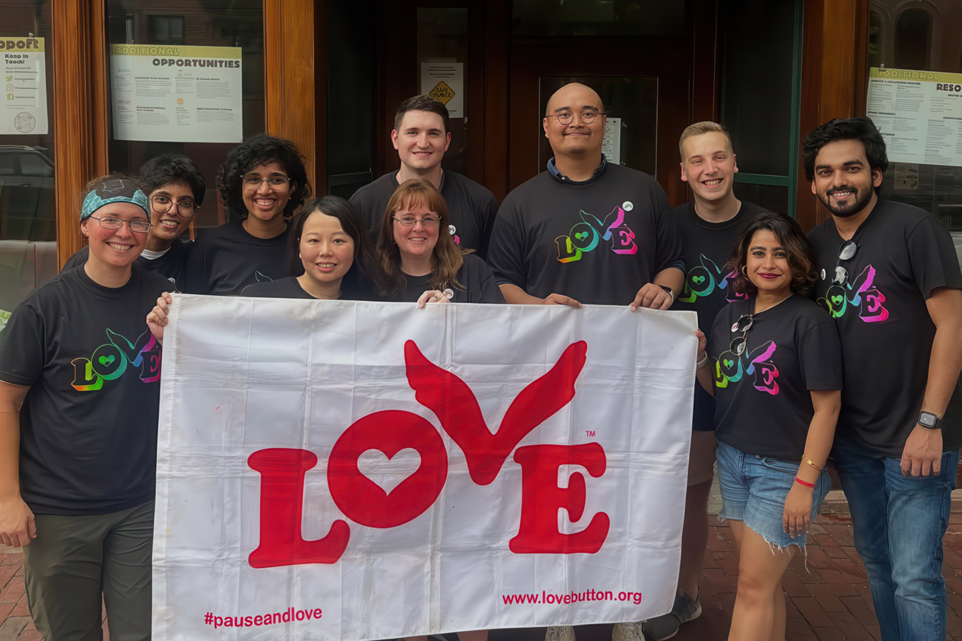 Love Button On Tour: From Food Banks to Heartfelt Bonds