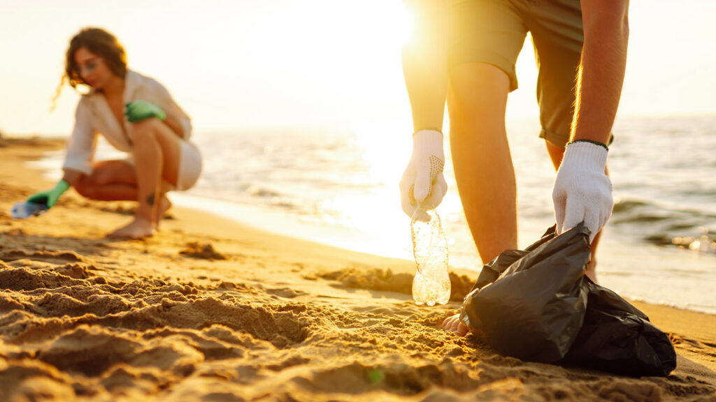 Venice Beach cleanup